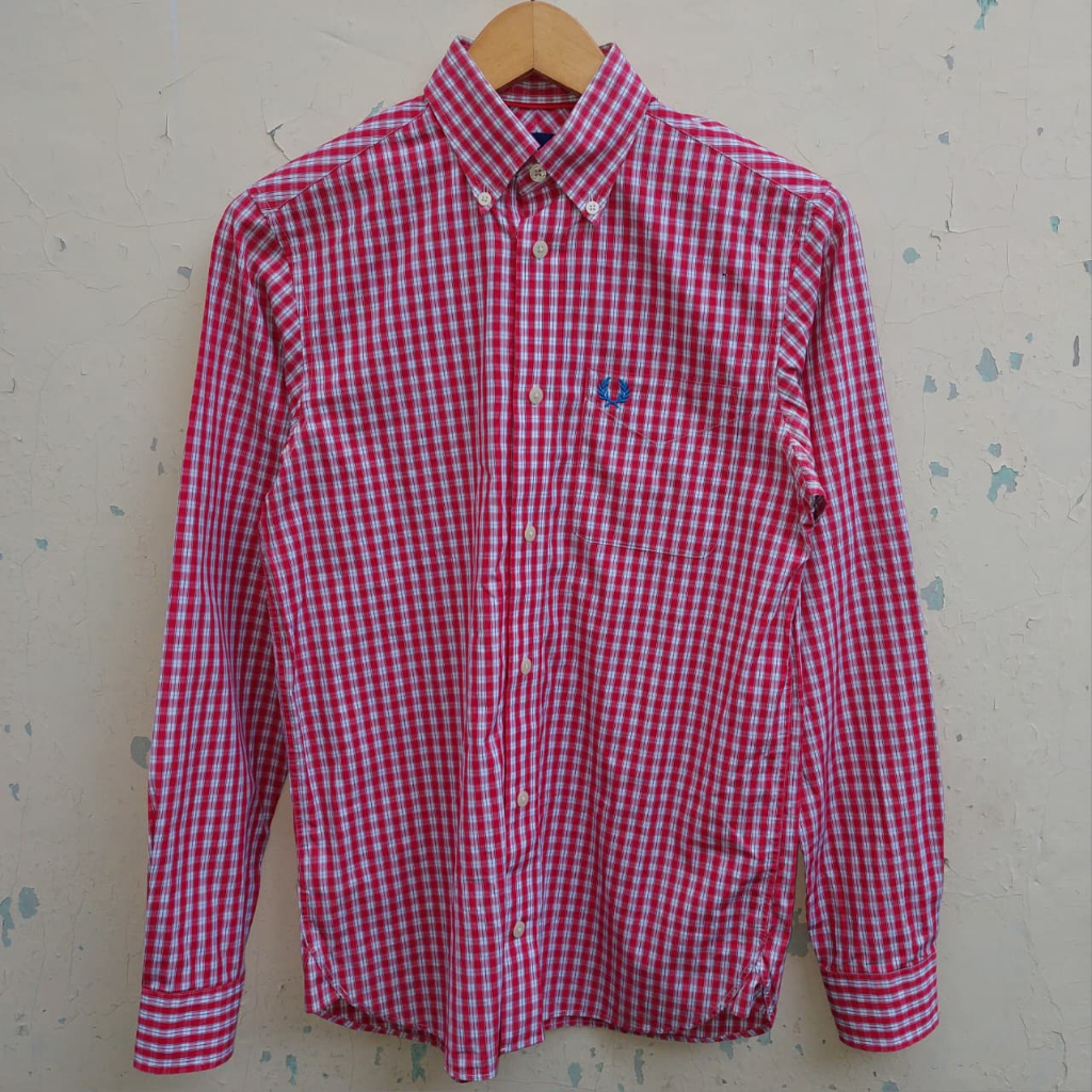 KEMEJA LENGAN PANJANG FRED PERRY ORIGINAL