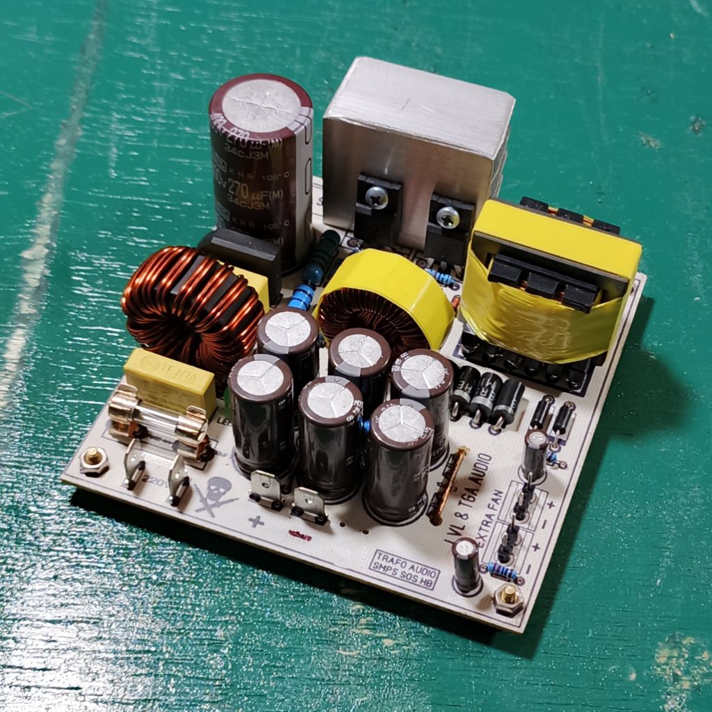 Power supply PSU smps SOS HB mini 10a daya 1000watt non ct 12-72volt halfbridge trafo suplay audio s