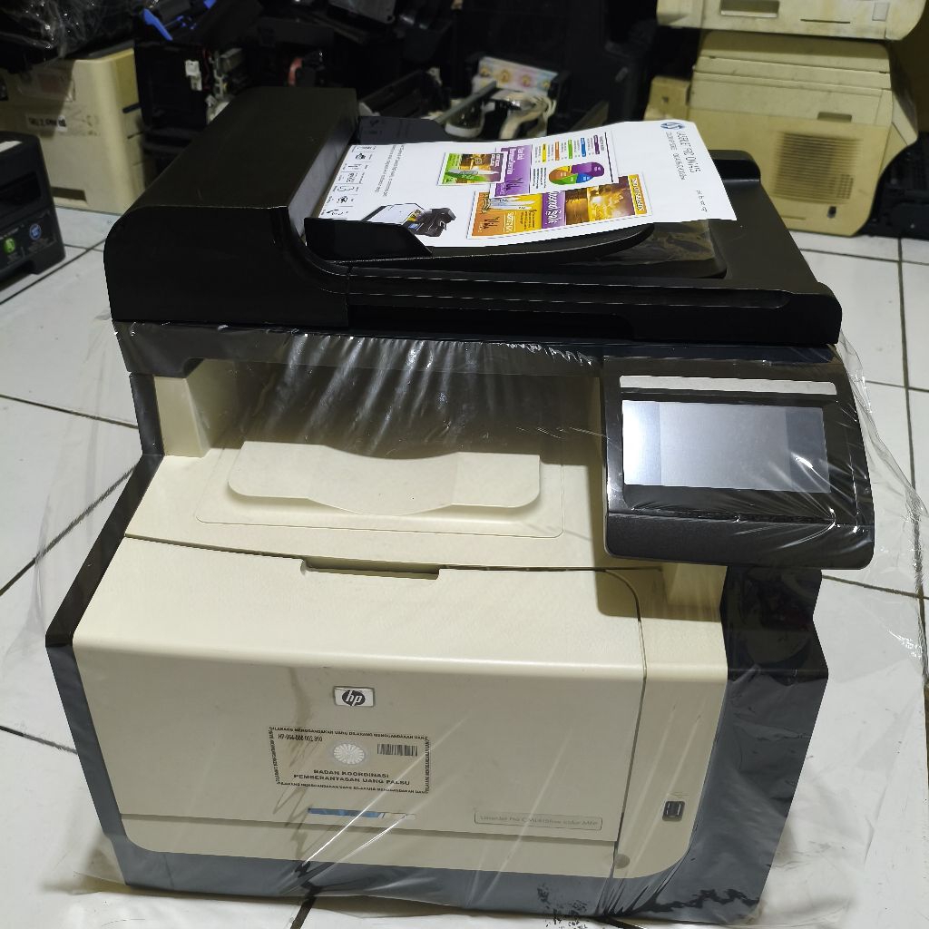 Printer HP Color LaserJet CM1415fnw All in one wifi