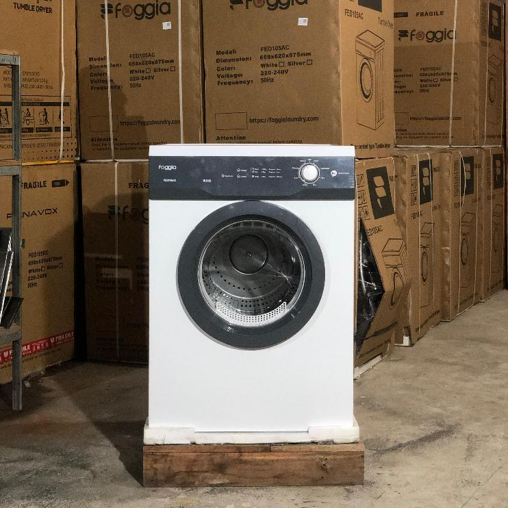 mesin pengering konversi gas foggia AC 10,5kg | mesin laundry