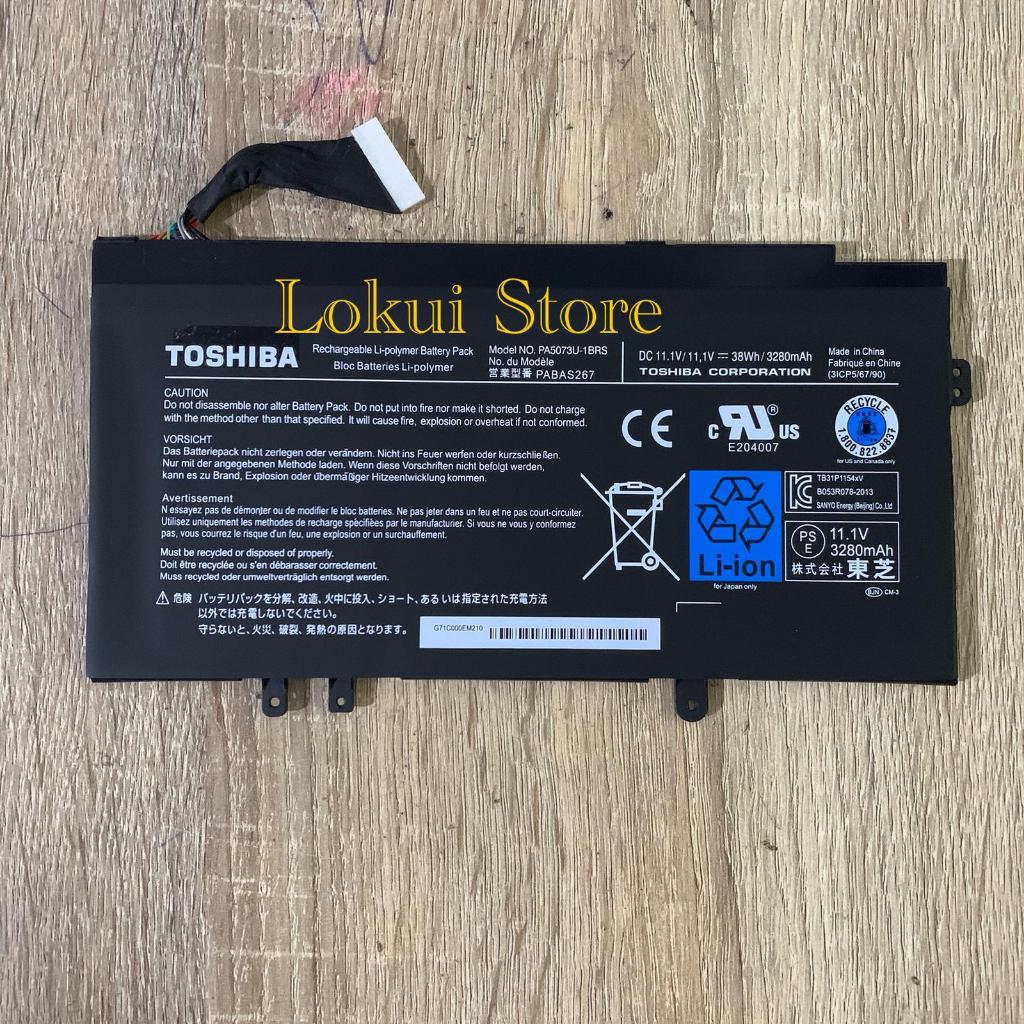 Baterai Laptop Toshiba Satellite PA5073U U925t U920 U920T U920T-100 U920T-108 U920T-109 PABAS267 PA5