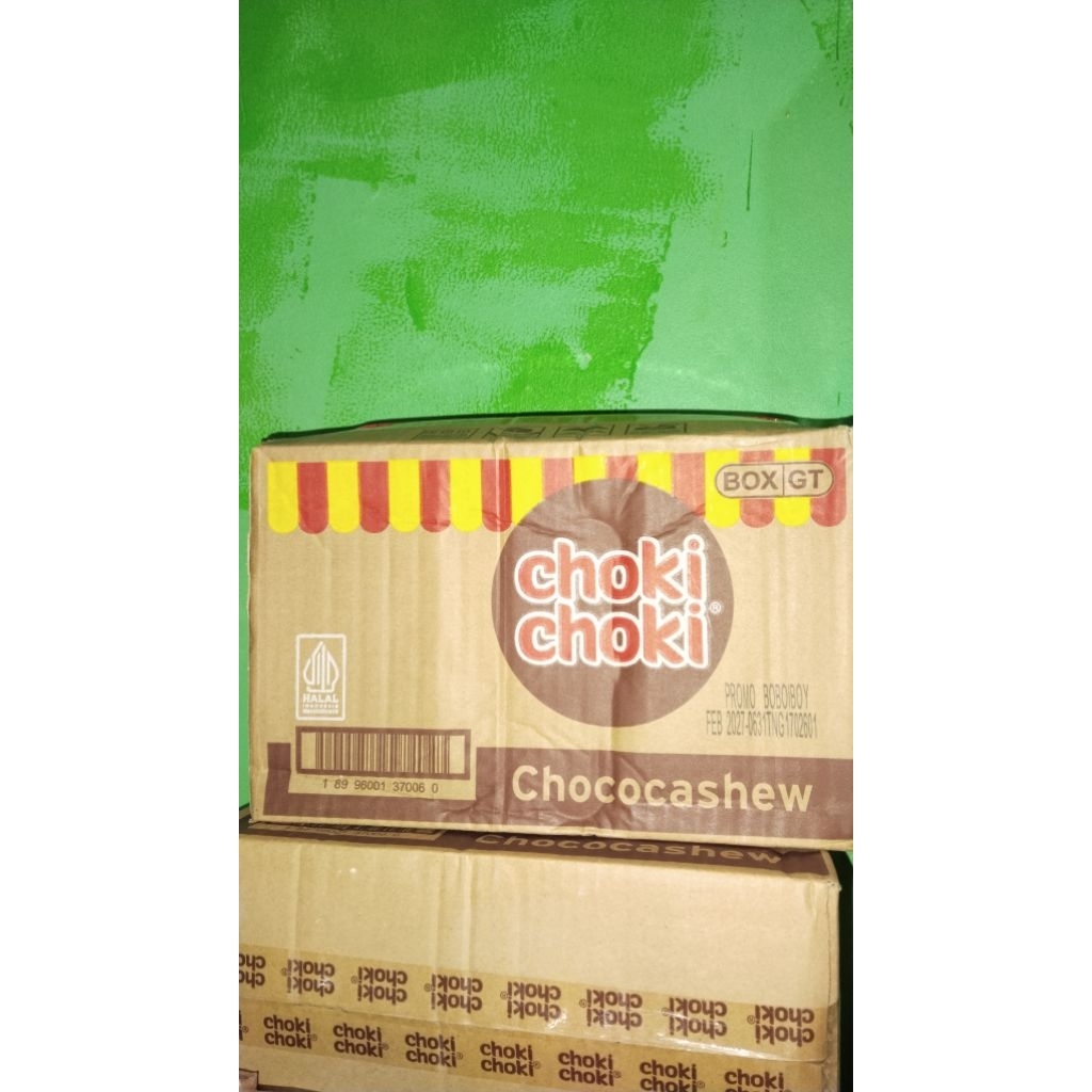 PROMO CHOKI CHOKI 1 DUS isi 9 Box Edisi Gratis Kartu Boboy