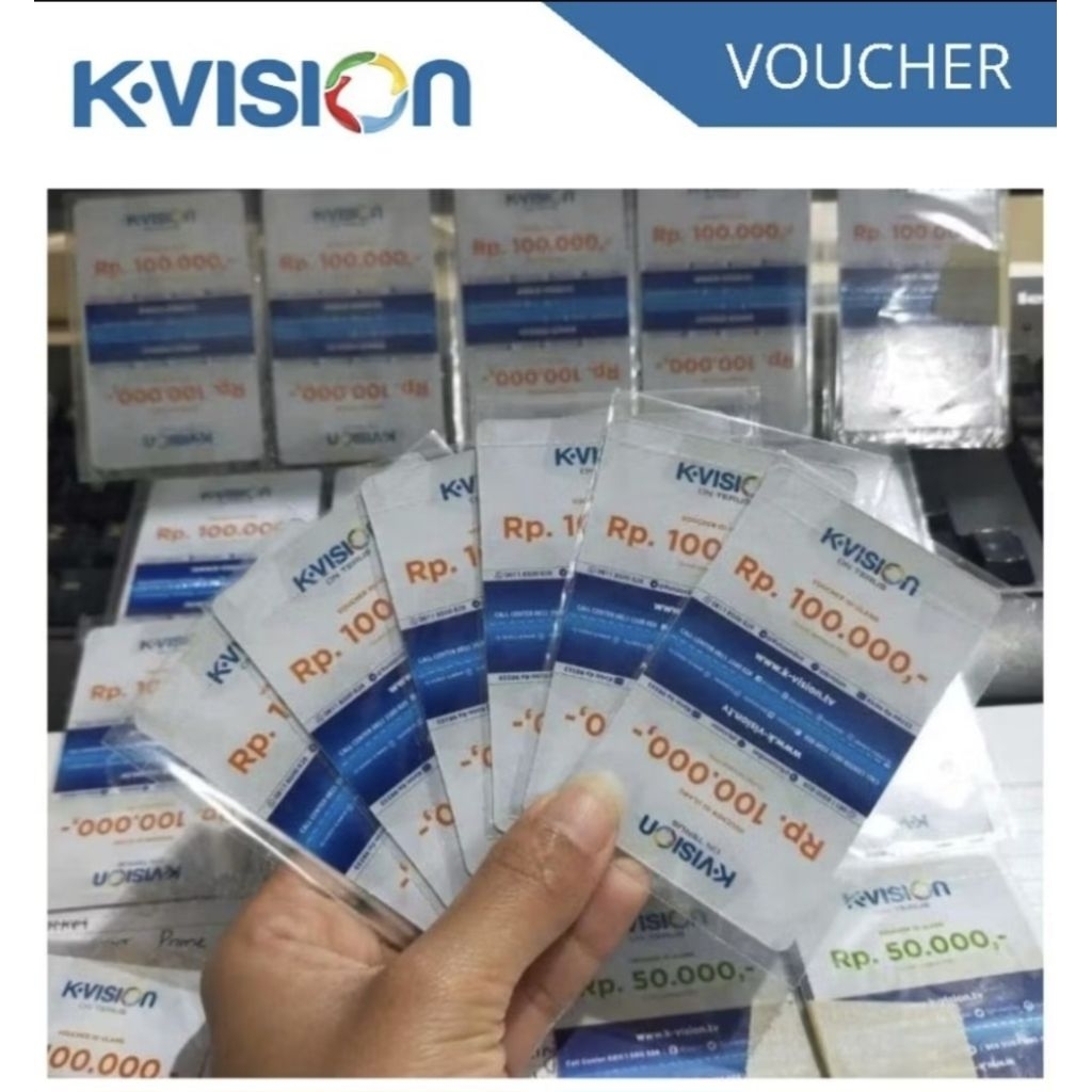 VOUCHER KAWAN K-VISION ( ISI ULANG )