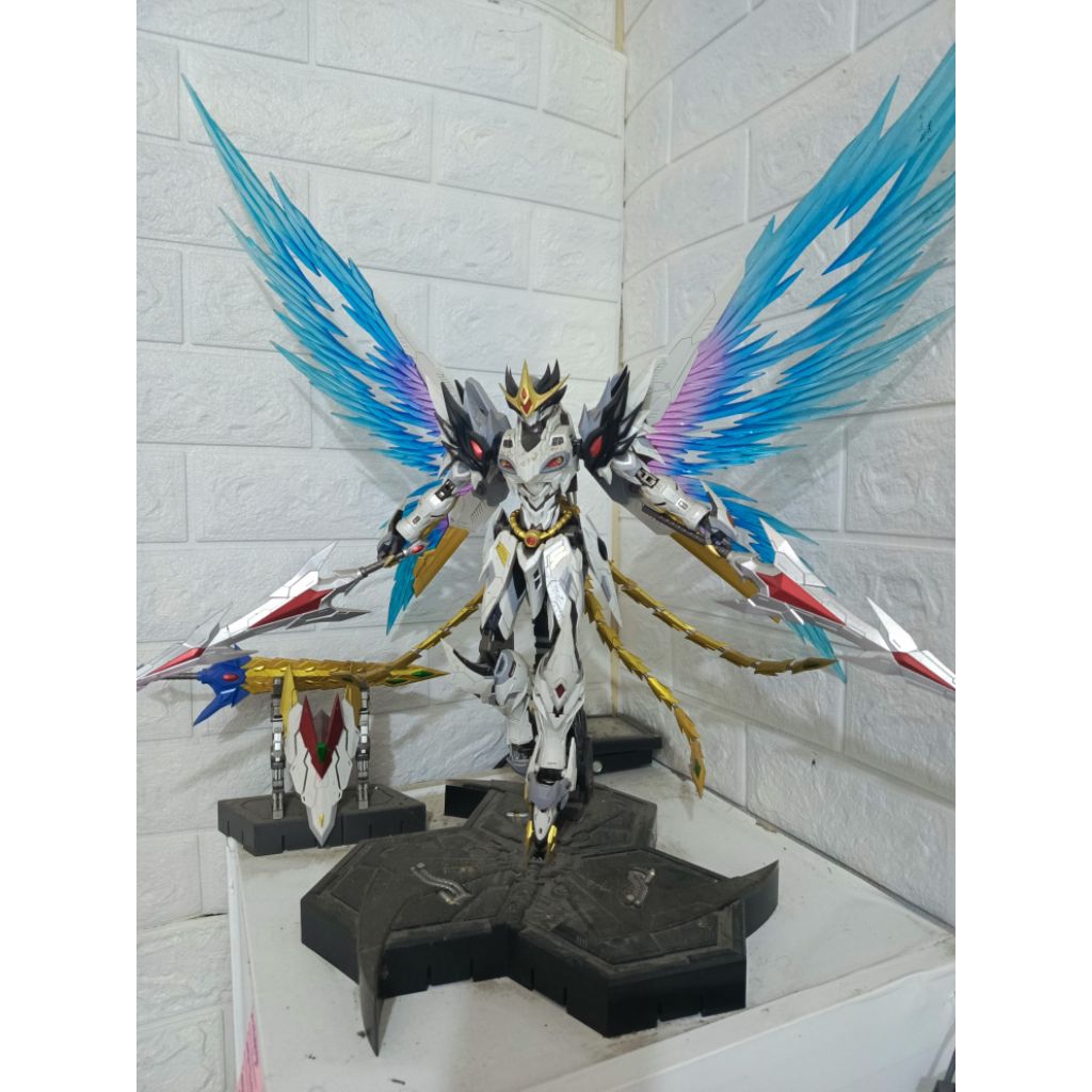 (PRELOVED) Metal Build Motor Nuclear MNQ-02 Cao Ren Skyspeedstar Jaderocha 1/72 27cm Original Koleks