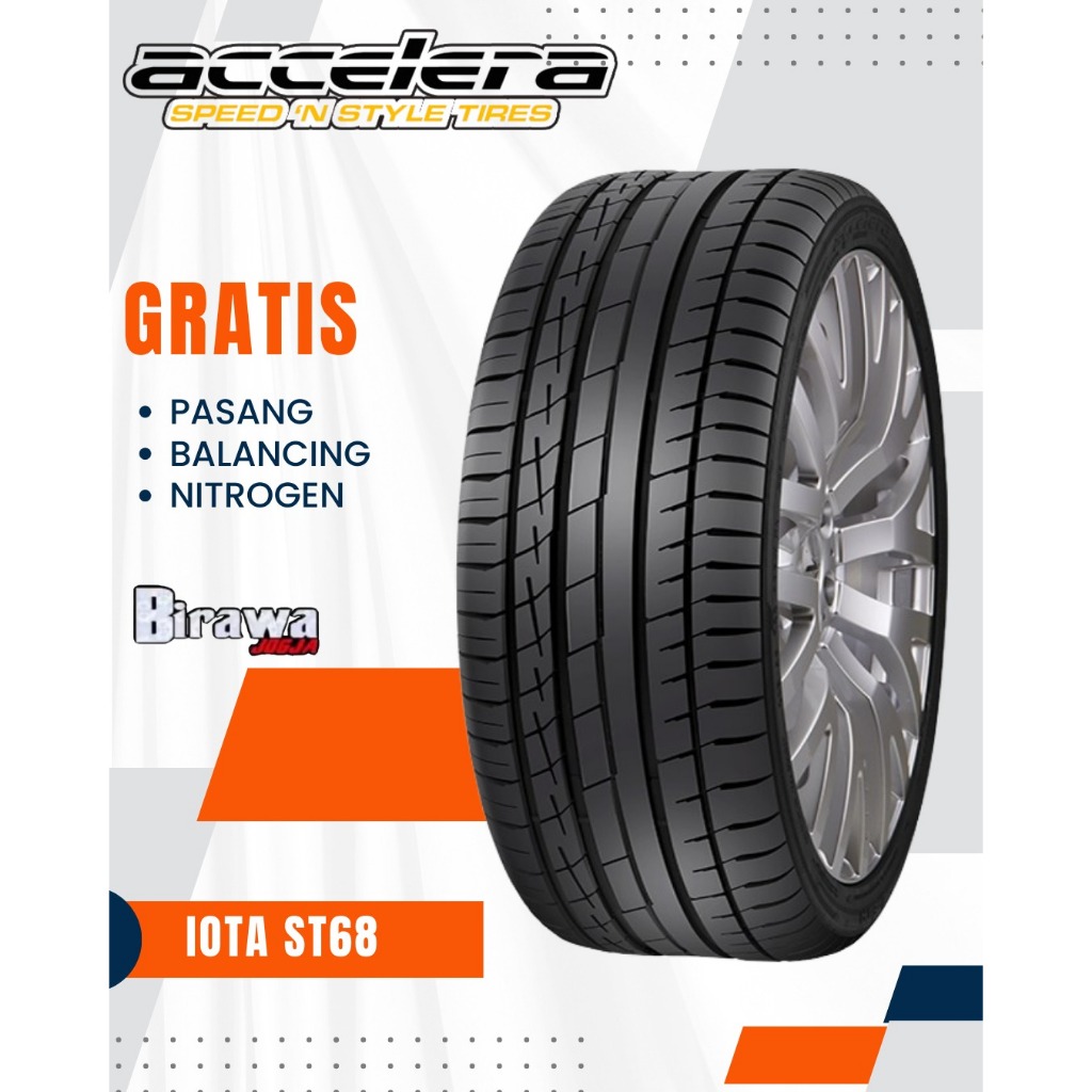Ban Mobil Accelera IOTA ST68 245/50 R20 Ban R20 245 50 20 Palisade Chery J6 Xtrail