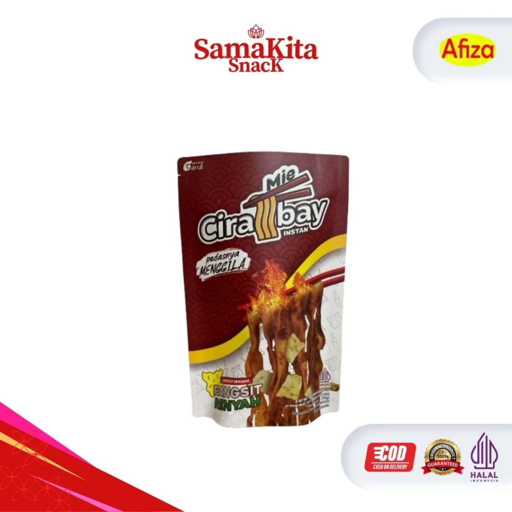 Mie Instan Cirambay Pedas Chili Oil Jajanan Viral - Afiza Cirambay