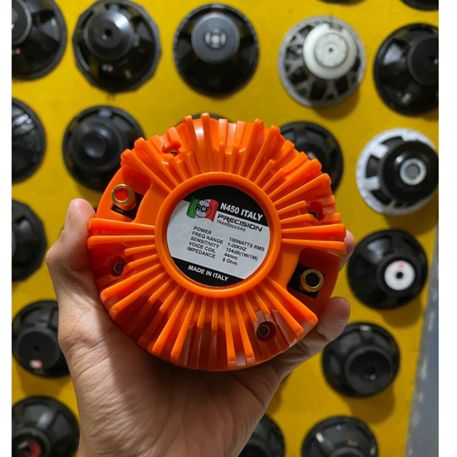 Tweeter RCF N450 MKll / Driver Tweeter N450 Merah Italy Ori RCF Grade A+