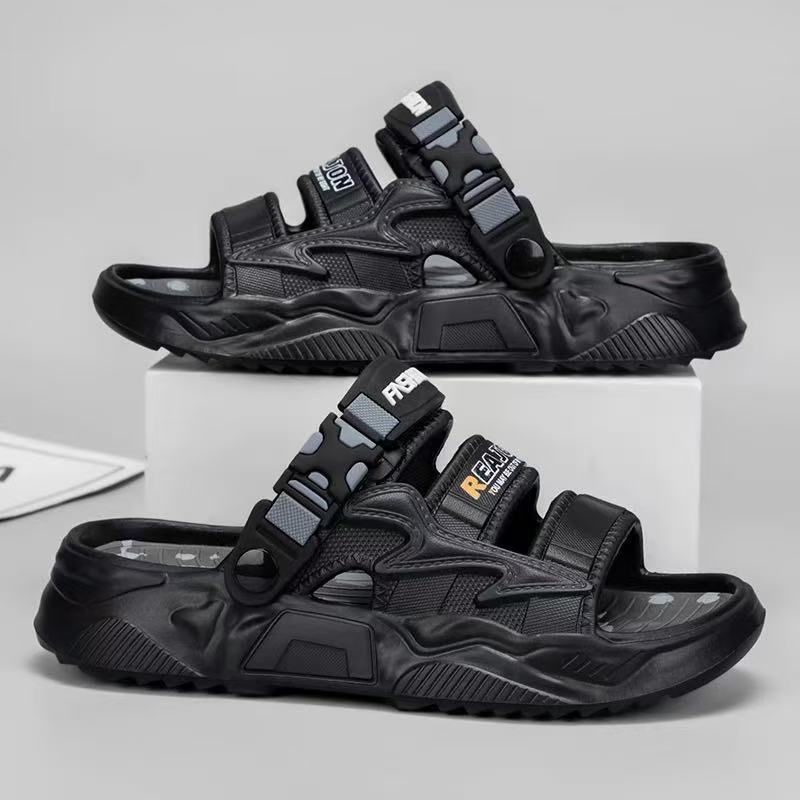 2026 Sandal Pria Premium Model Korea Baim Sendal jibbitz Baim Cowok Korea Style Sandal jelly