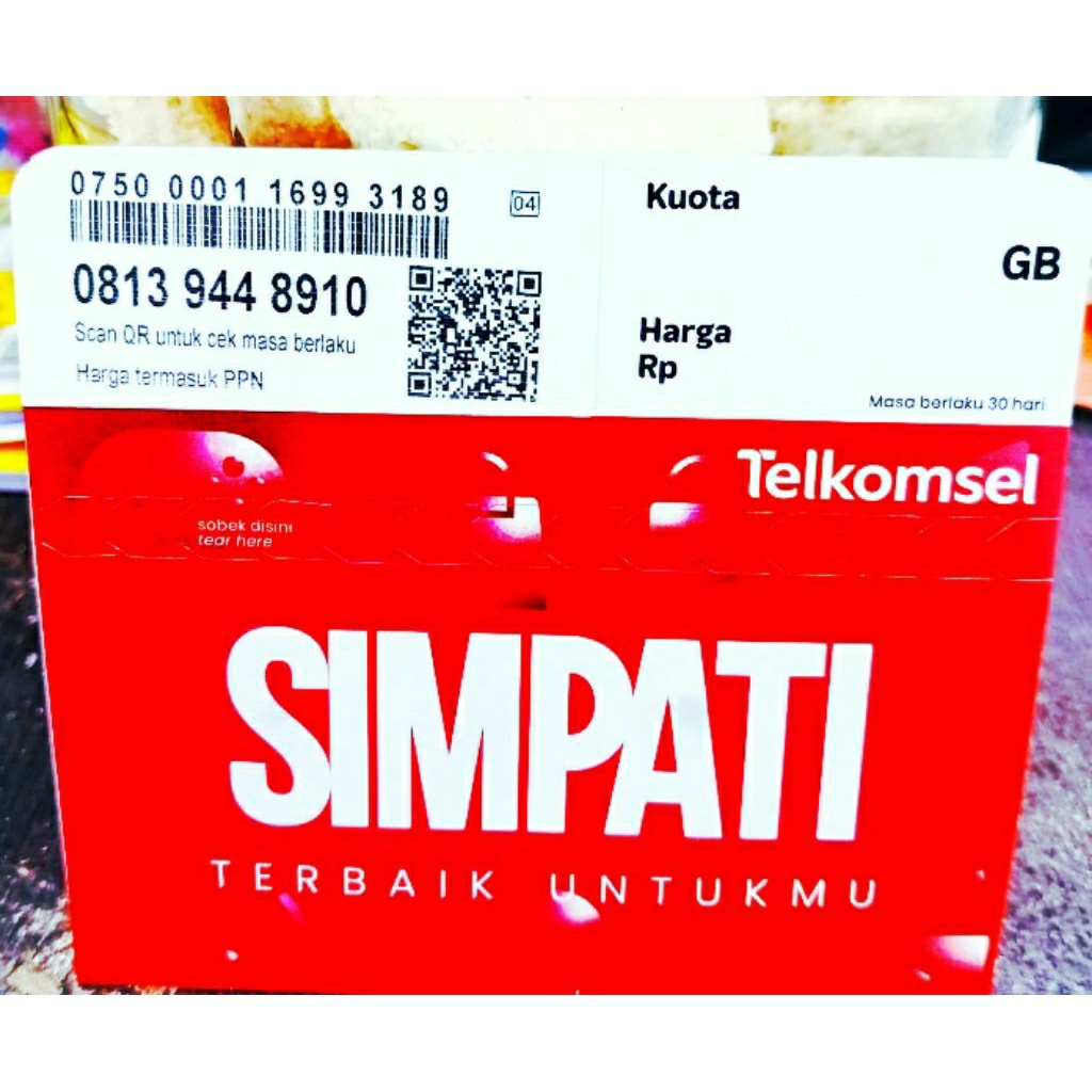 SIMPATI 11 DIGIT NOMOR CANTIK 8910 NAIK URUT