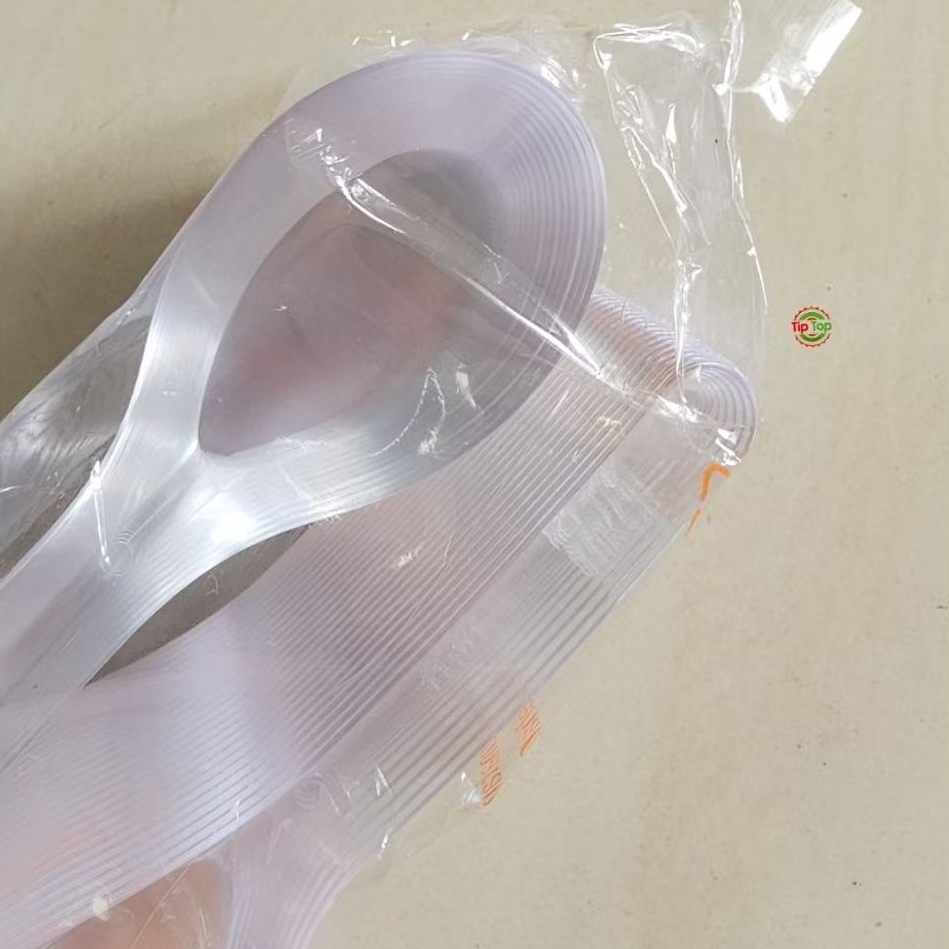 KCS Sendok Bebek Bening / Sendok Makan Plastik