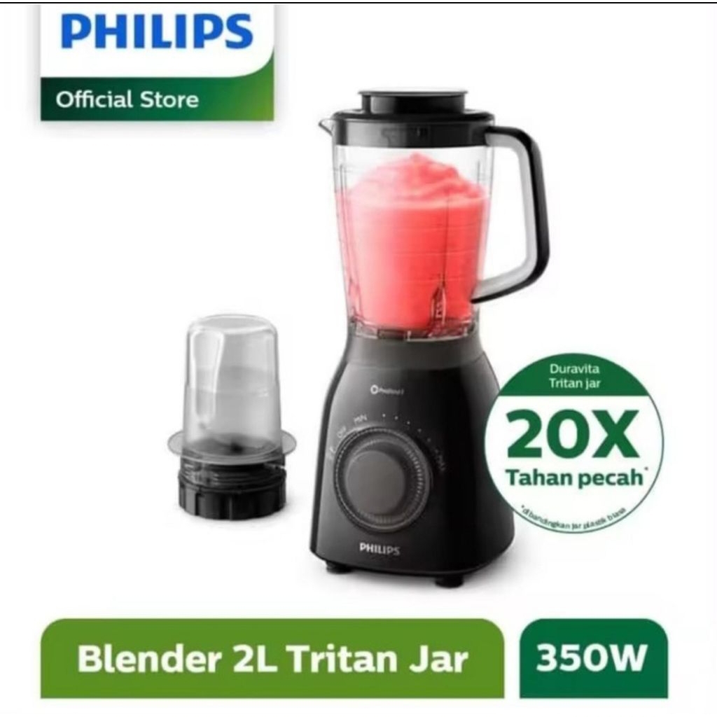 PHILIPS HD 2157 2LITER BLENDER TRITAN JAR (ANTI PECAH) PHILIPS PRO