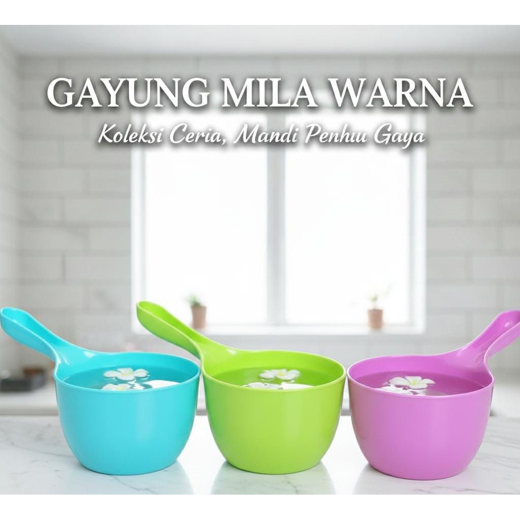 GAYUNG MANDI / GAYUNG PLASTIK / GAYUNG MILA M050 / GAYUNG SERBAGUNA / GAYUNG ANTI PECAH