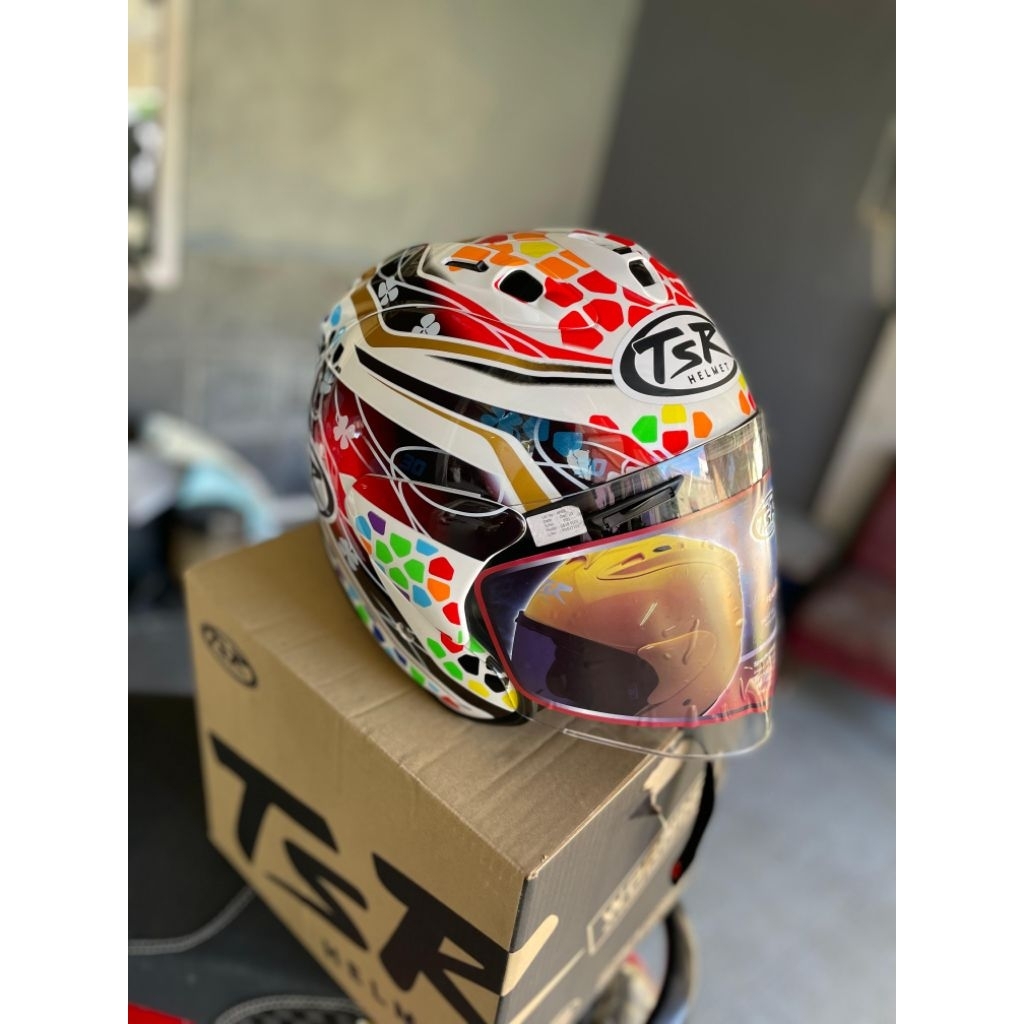 Helm TSR VZ RAM NAKAGAMI GP2 NOT ARAI