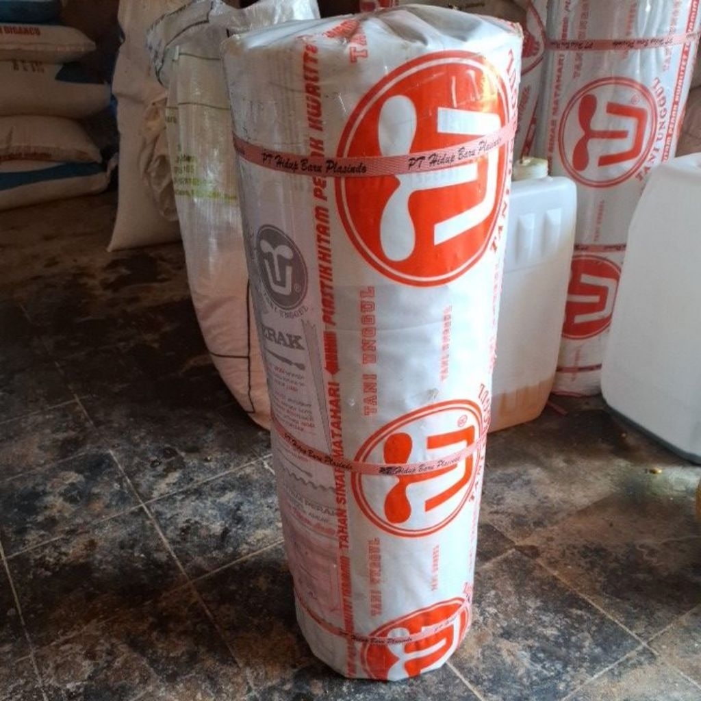 Plastik Mulsa BELL 18kg - Hitam Perak,120cm