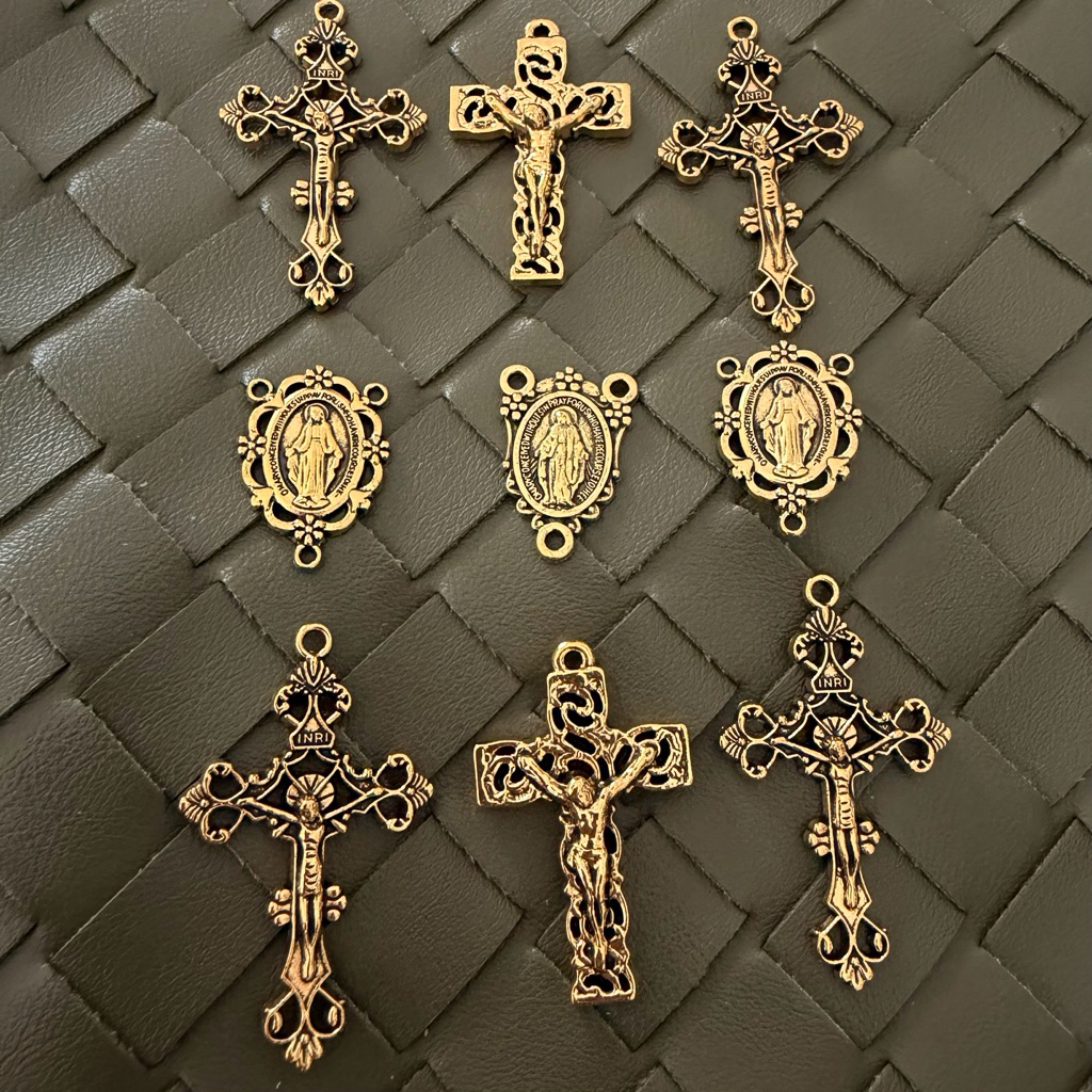 salib charm bunda maria rosario