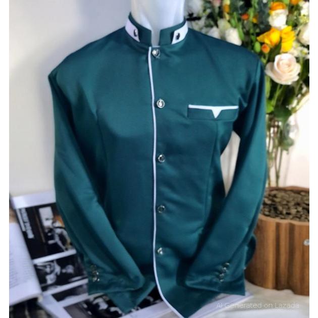 (( LEBSA MOESLIM WEAR )) jasko/jaskoko hijau army/hijau botol lis putih polos terbaru 2026 bisa cod 