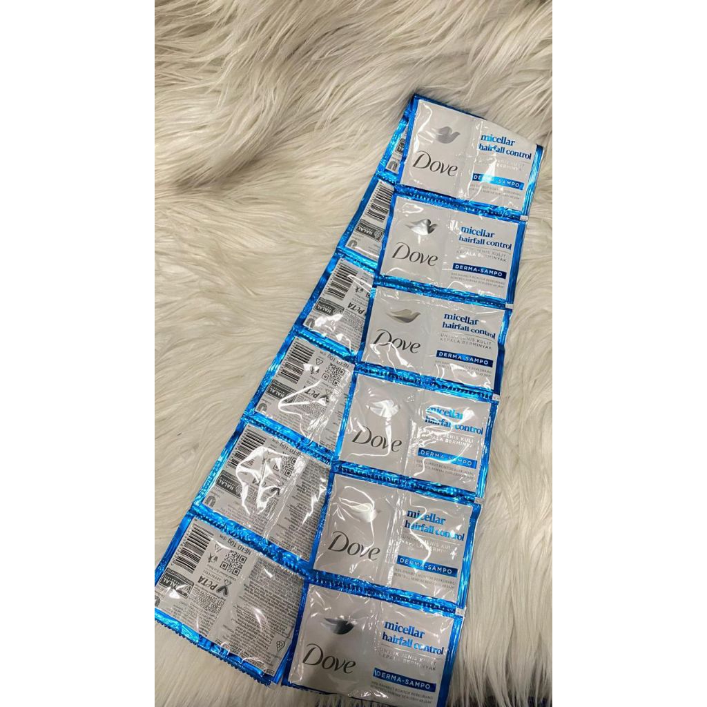 DOVE SAMPO SACHET 1LUSIN