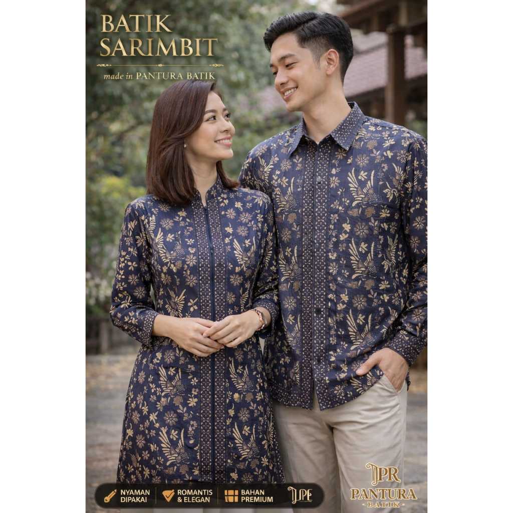 PANTURA BATIK – Sarimbit Batik Alusan (Pria & Wanita) PB-500 SMTK