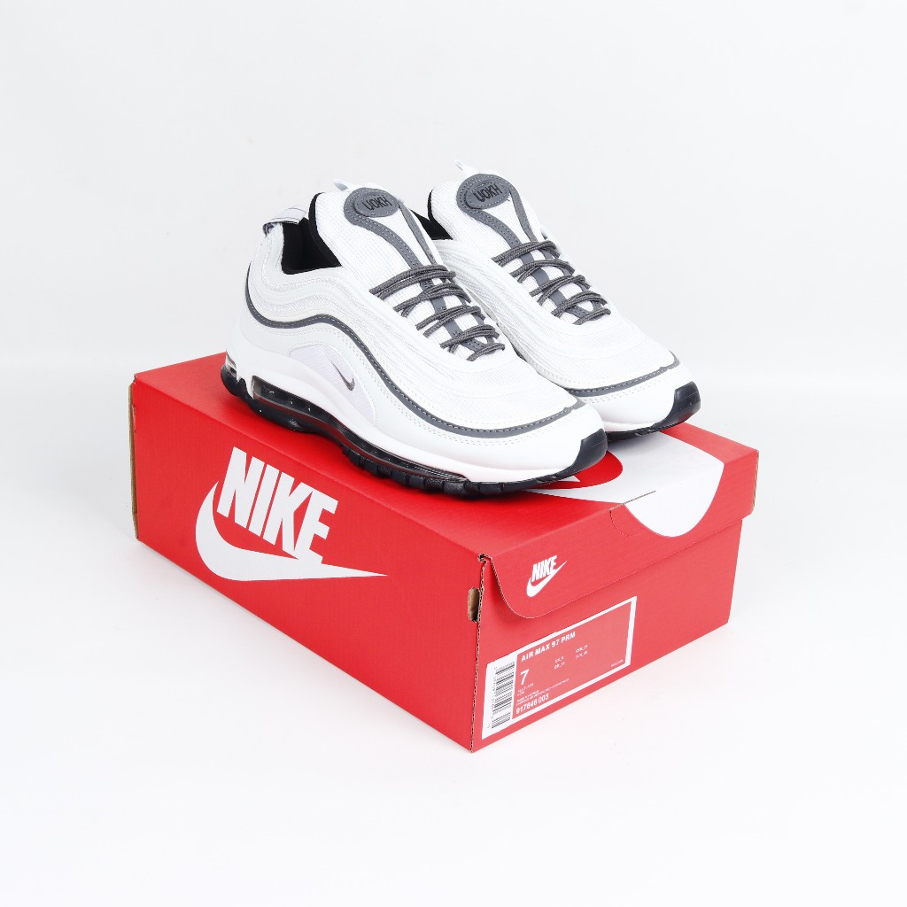 (SZBD) Sepatu Sneakers Nike Air Max 97 White Panda