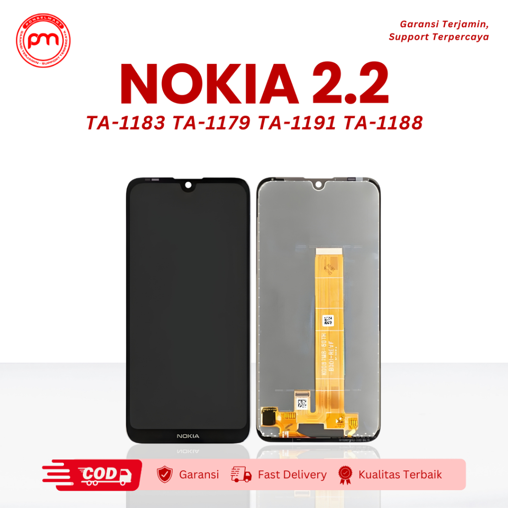 LCD Nokia 2.2 TA-1183 TA-1179 TA-1191 TA-1188 Fullset LCD Touchscreen