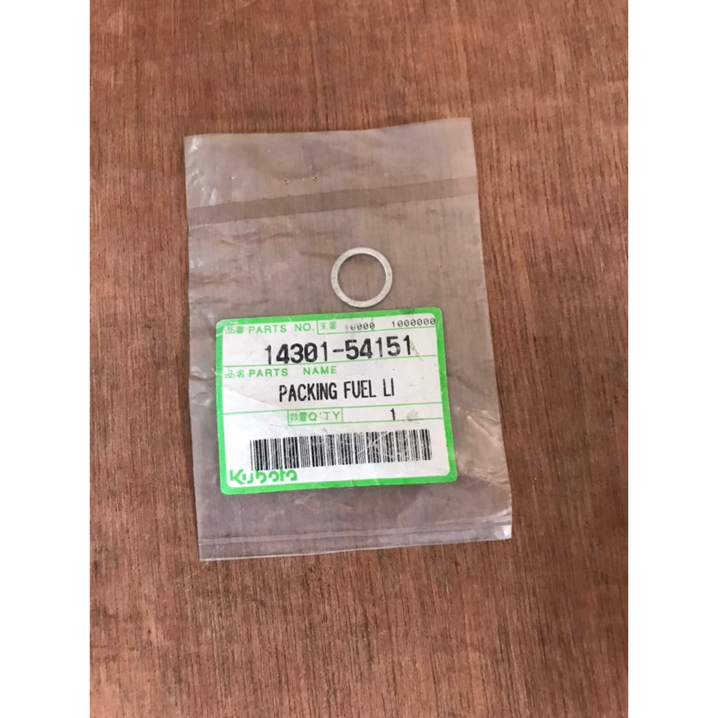 KUBOTA PACKING APPARATUS FUEL LIMITER PAKING GASKET RING BAUT SETELAN GAS SOLAR  Type : RD / KND / E