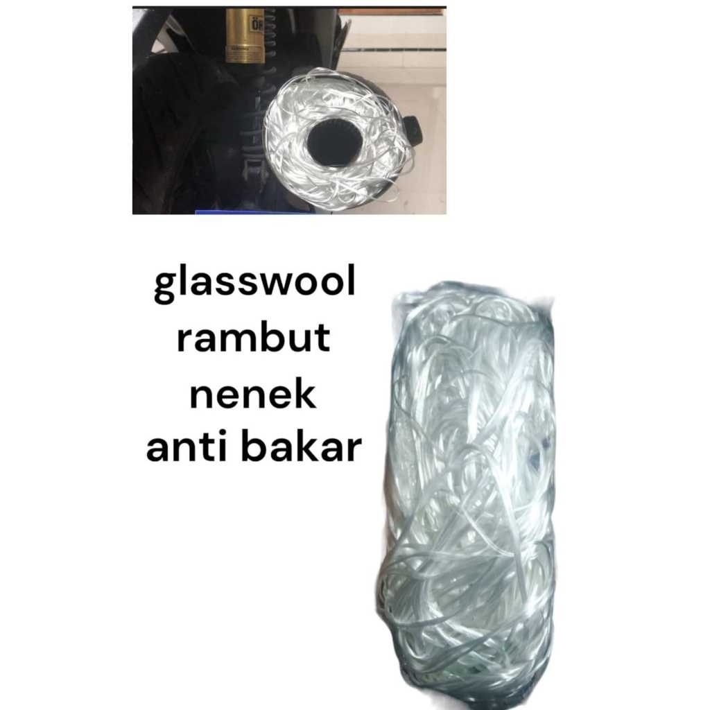 GLASSWOOL Gaswool Glaswool Gasbul Gaswoll Anti Bakar Gespul Peredam Suara Motor