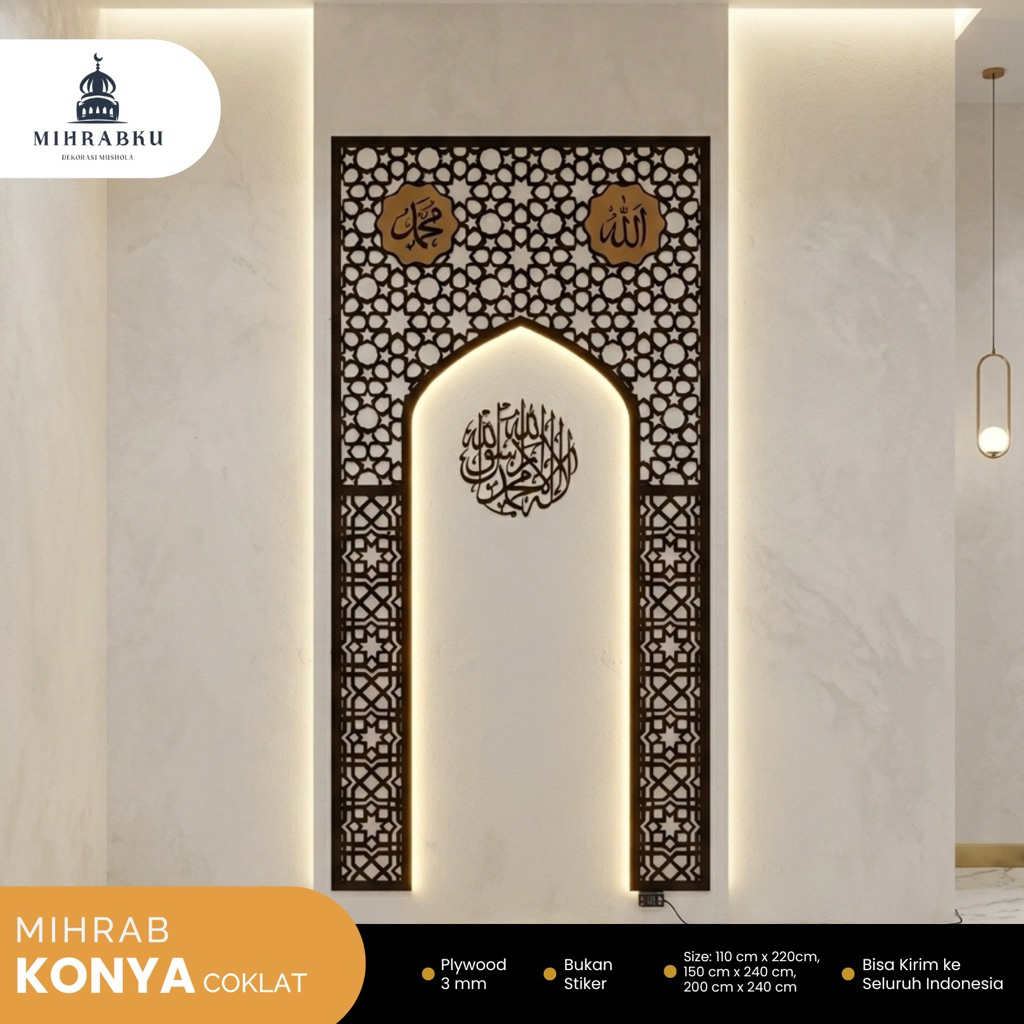 Mihrab mushola minimalis KONYA