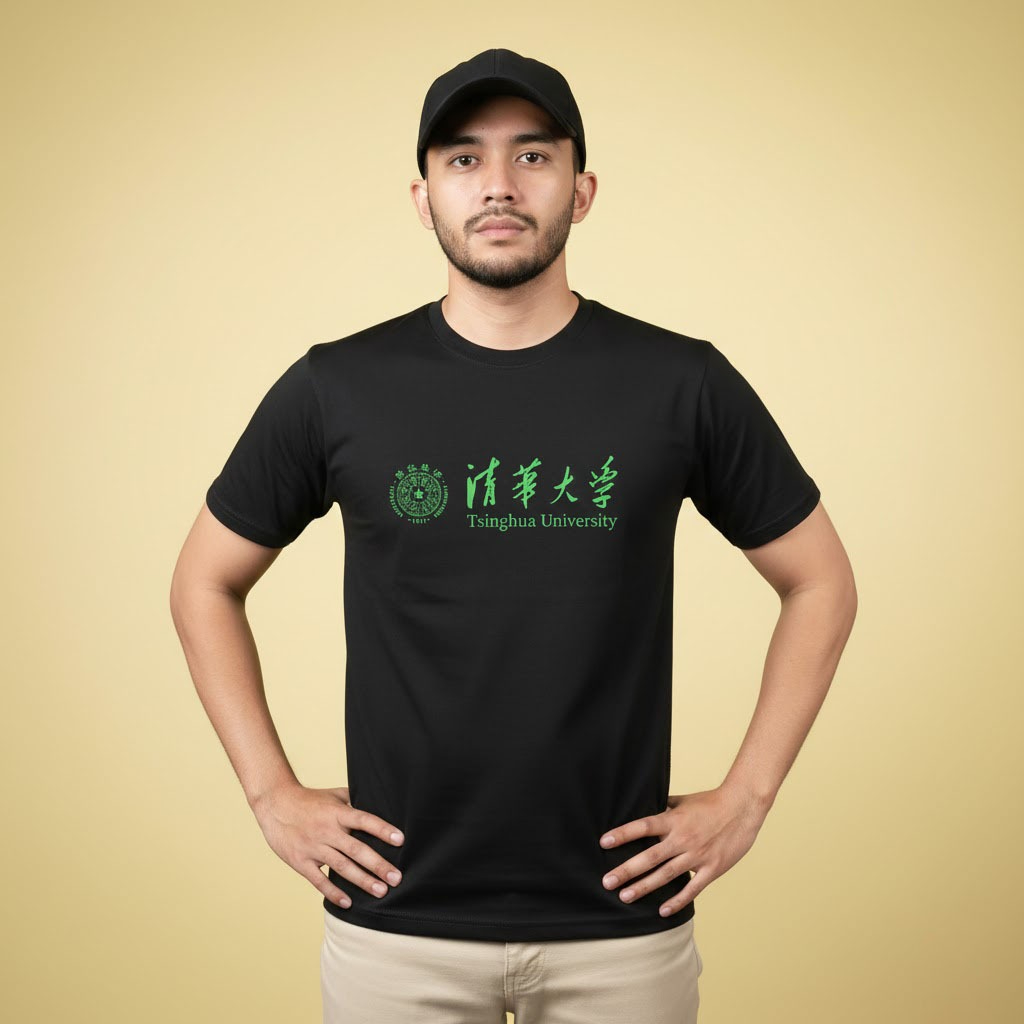 Kaos Baju Tsinghua University china Unisex t-shirt Distro Clothing short sleeve
