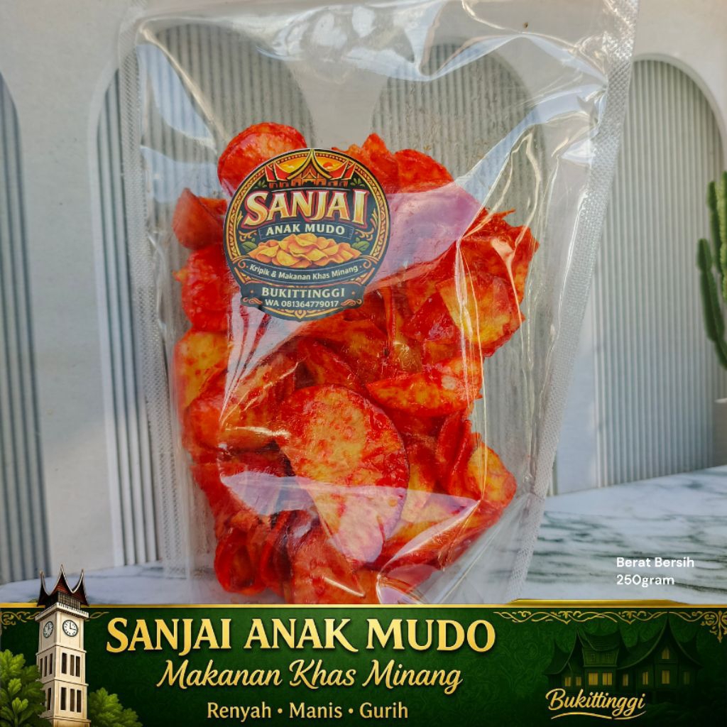 SanjaiAnakMudo - Sanjai Balado Asli Minang | Makanan khas bukittinggi