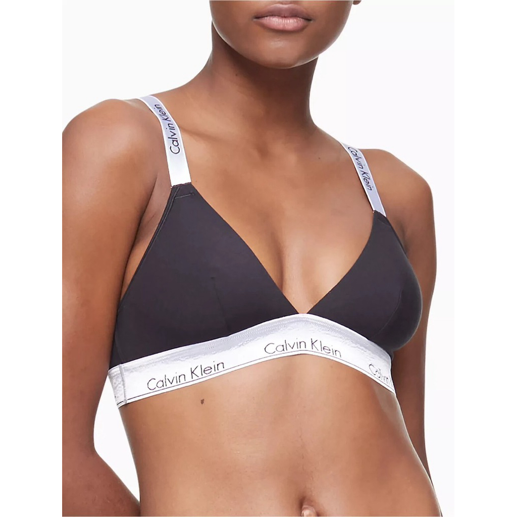 Calvin Klein convertible metallic bralette