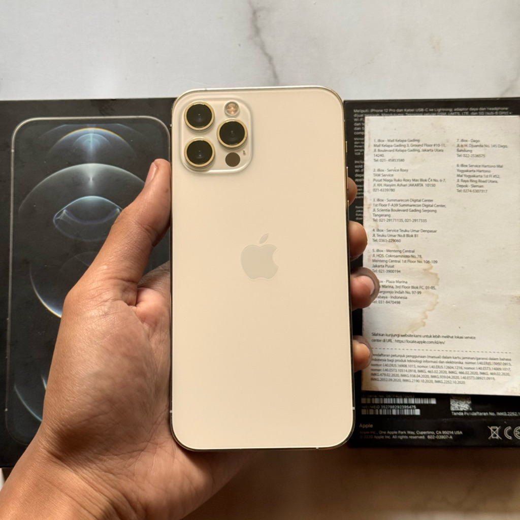 iPhone 12 Pro 256GB iBox Second White