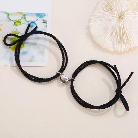 Couple 2Pcs Gelang Magnet Love Pasangan Sahabat Pria Wanita