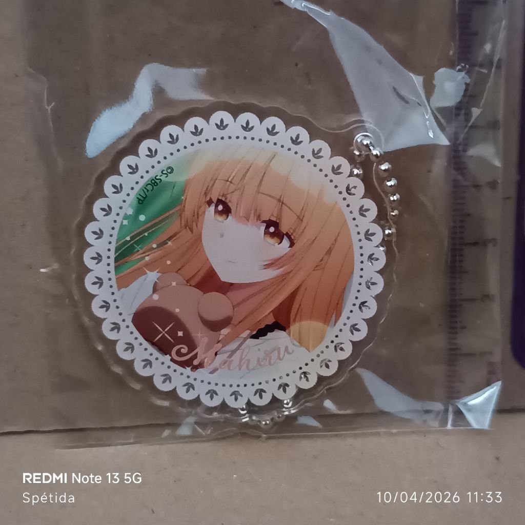 Mahiru Shiina Keychain The Angel Next Door Spoils Me Rotten (Otonari no Tenshi-sama).