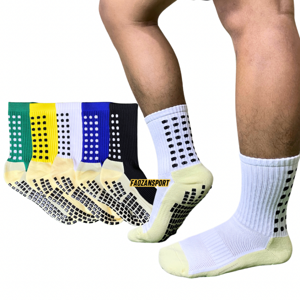 Kaos kaki antislip pendek Fox motif bintik kaos kaki pendek Pria Wanita Original antislip nyaman