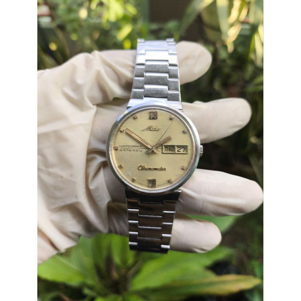 (Harga Net) Jam Tangan Mido Chronometer 5079 All Original Swiss Made Mechanical Automatic & Manual W