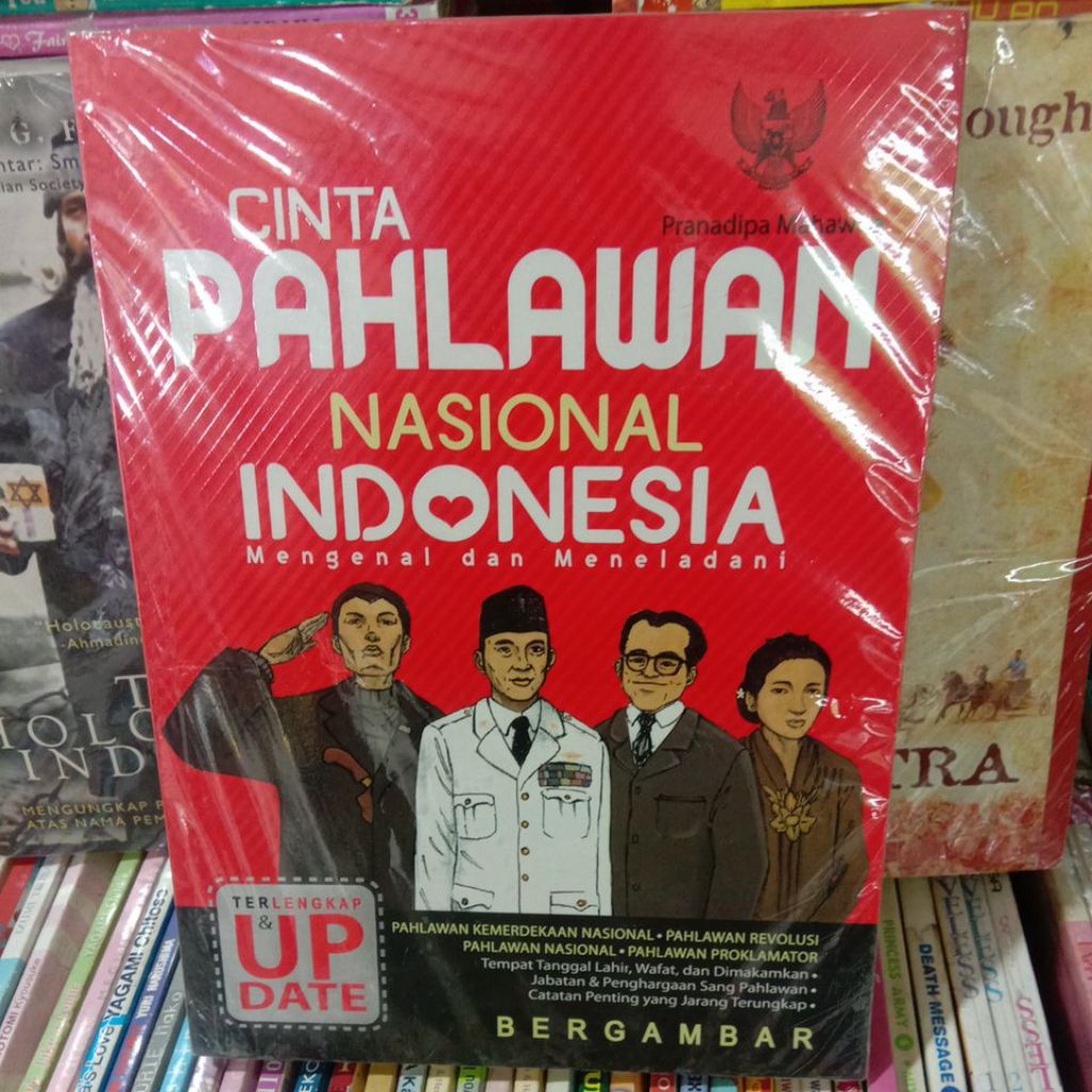 cinta pahlawan nasional indonesia bergambar