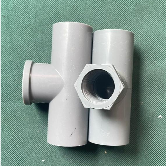 FAUCET TEE 1/2" x 3/4" atau 1/2 inch x 3/4 inch