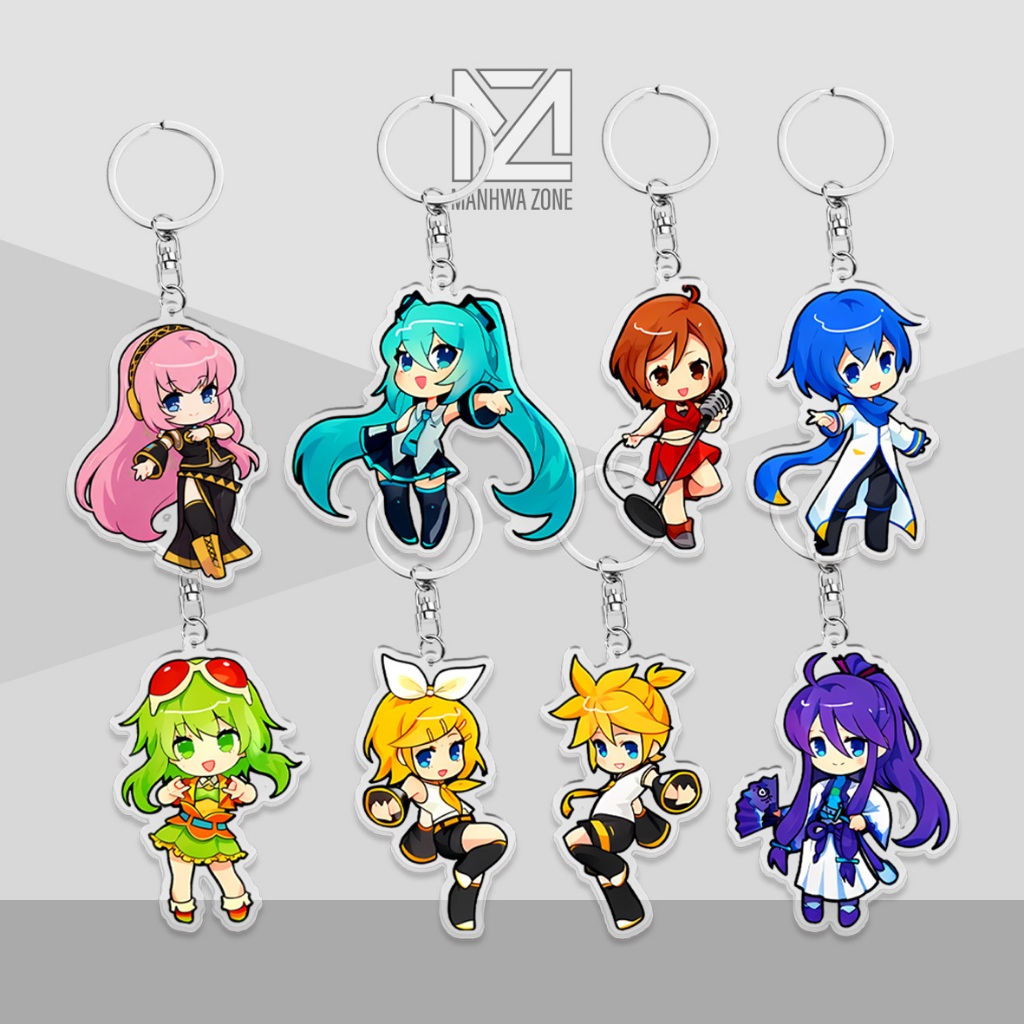 GANTUNGAN KUNCI AKRILIK KARAKTER VOCALOID / GANCI AKRILIK VOCALOID