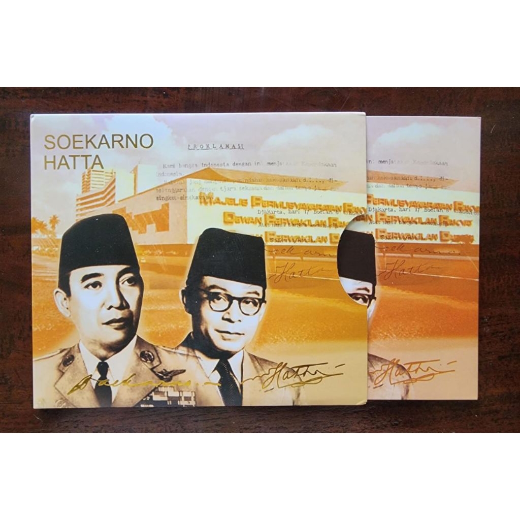 FOLDER UANG KUNO POLIMER 100 RIBU RUPIAH GRESS BARU