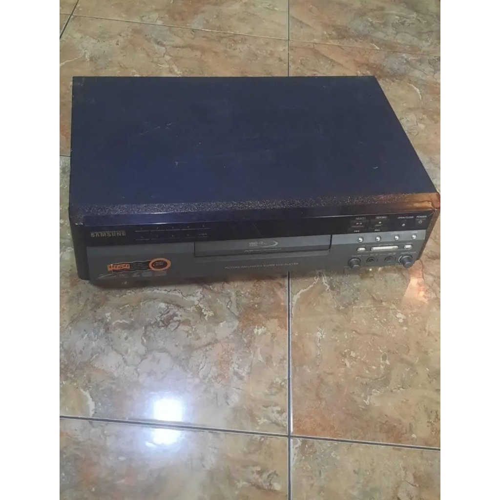 CD VCD PLAYER SAMSUNG  VIDEO-CD PLAYER MIC NORMAL