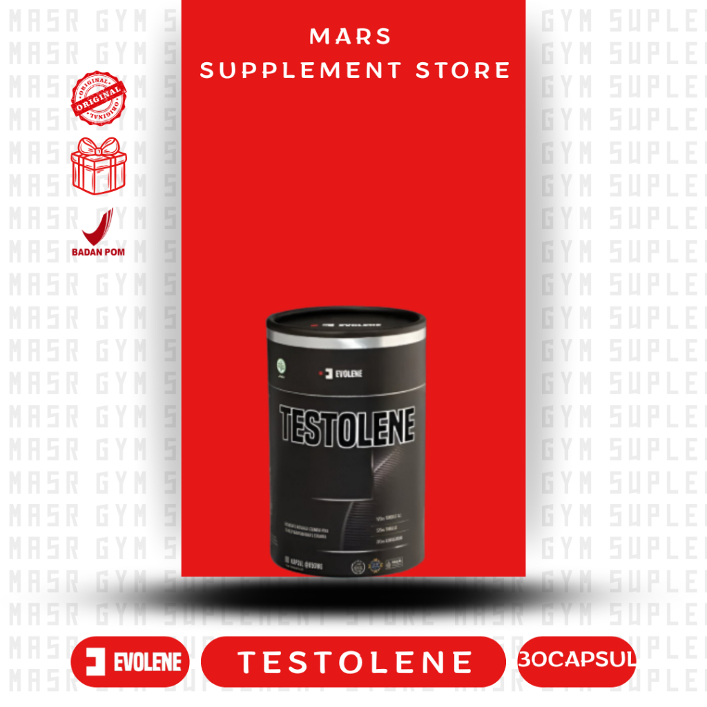Testolene - Suplemen Fitness - Testosteron Booster