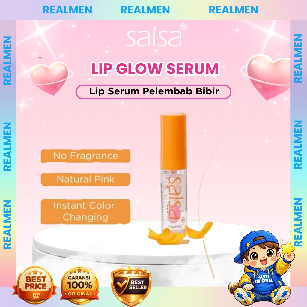Salsa Lip Glow Serum / LIPPIE SERUM SALSA | SALSA LIP SERUM BIBIR
