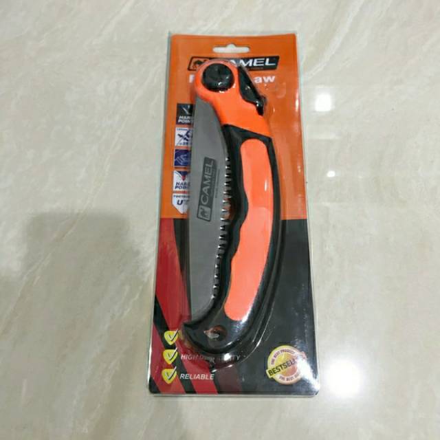Gergaji Lipat Camel / Gergaji Lipet Gagang Fiber Karet Bagus CAMEL
