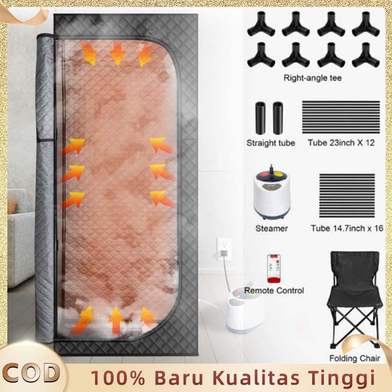 Kotak Sauna Sauna Portabel Tenda Sauna Uap Sauna Uap Rumah Tangga Alat Sauna Di Rumah