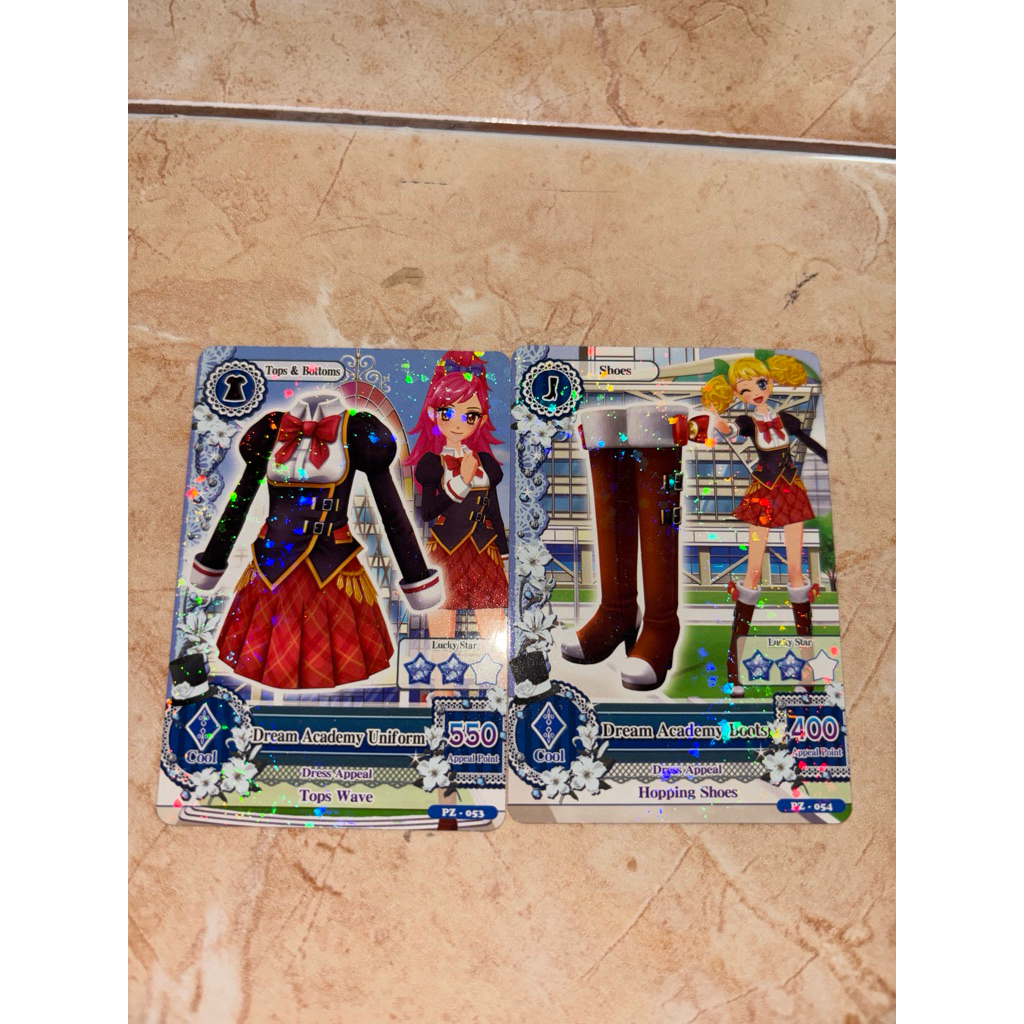 Aikatsu Dream Academy Uniform & Boots Card Seira Kii