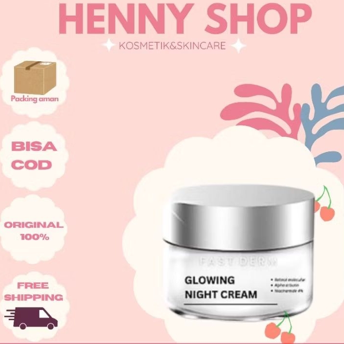 NIGHT CREAM GLOWING EXSPRES FASTDERM / FAST DERM