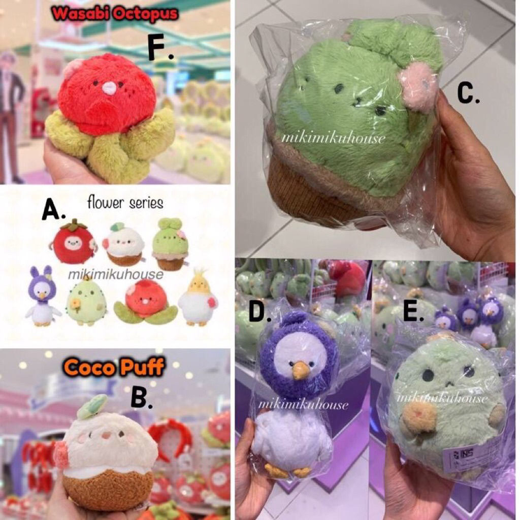 READY LOVE AND DEEPSPACE MINISO x TWINKLE FAIR DOLL FLOWER PLUSHIE BONEKA LADS MINISO LND PLUSH FIGU