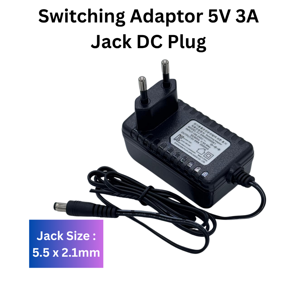 Switching Adaptor 5V 5A Dan 5V 3A Premium Quality