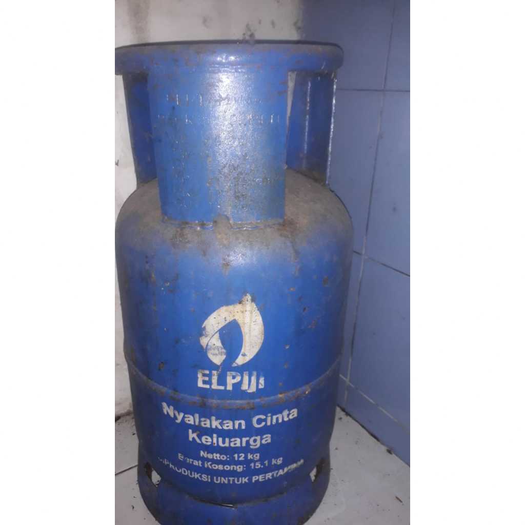 Pertamina Tabung Gas Elpiji Biru 12 Kg (Kosongan)