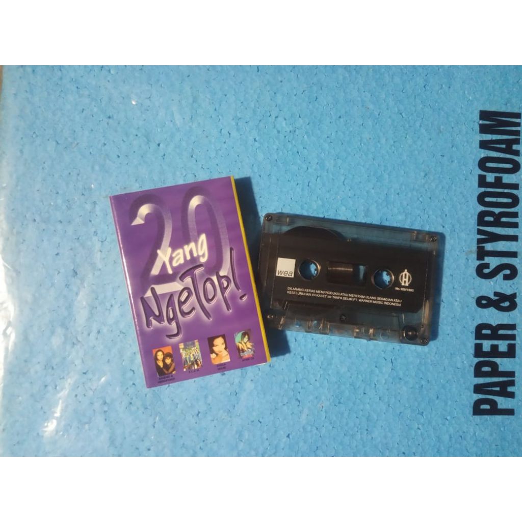 Kaset Pita 20 Yang Ngetop 